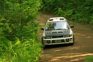 Aidan Hicks / John Hicks Subaru Impreza Wagon on SS10, Otterkill I.