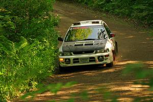 Aidan Hicks / John Hicks Subaru Impreza Wagon on SS10, Otterkill I.