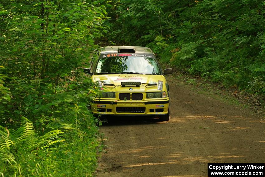 Matt Nykanen / Lars Anderson BMW 328i on SS10, Otterkill I.