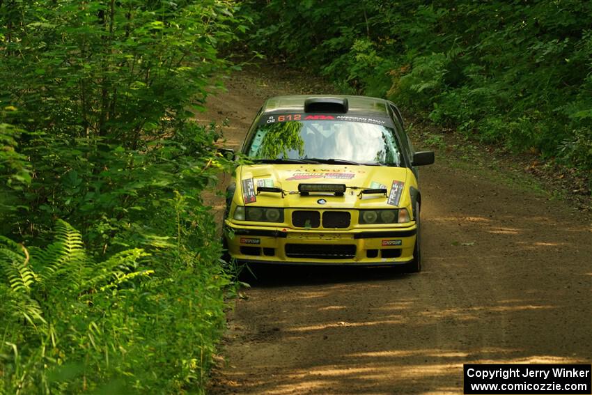 Matt Nykanen / Lars Anderson BMW 328i on SS10, Otterkill I.