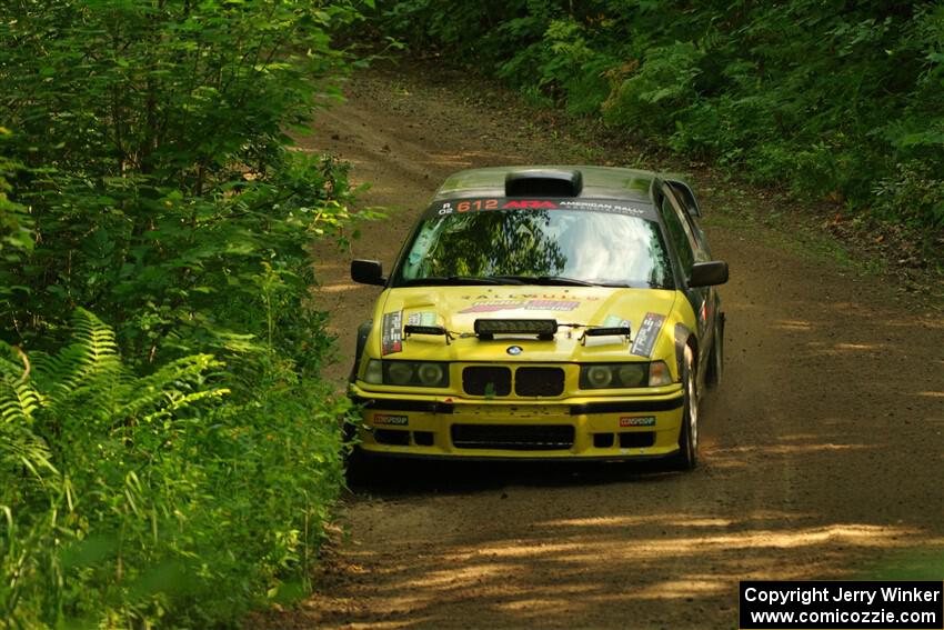 Matt Nykanen / Lars Anderson BMW 328i on SS10, Otterkill I.