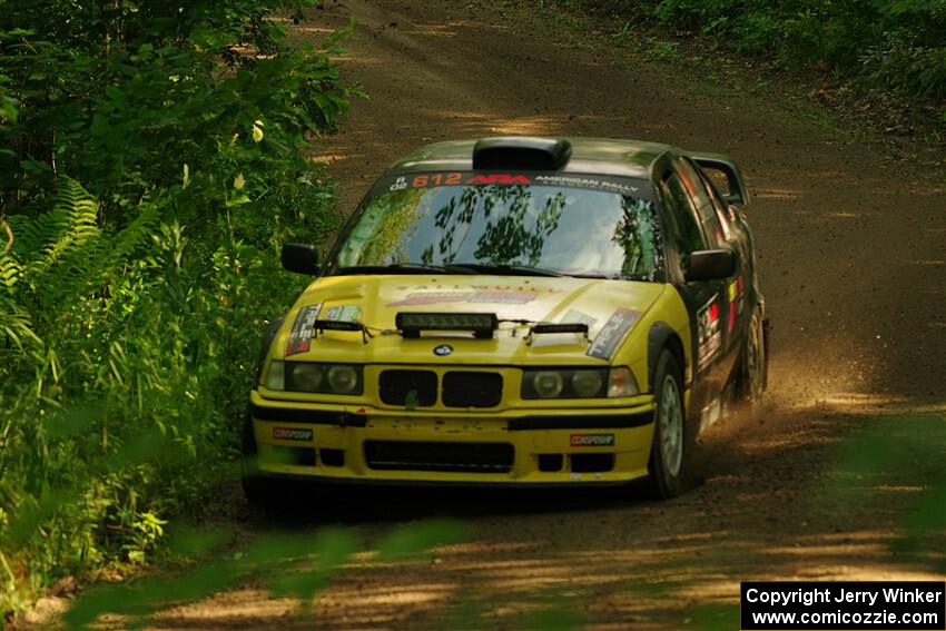 Matt Nykanen / Lars Anderson BMW 328i on SS10, Otterkill I.