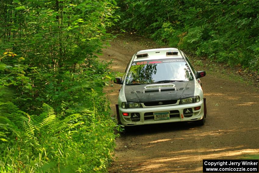 Aidan Hicks / John Hicks Subaru Impreza Wagon on SS10, Otterkill I.