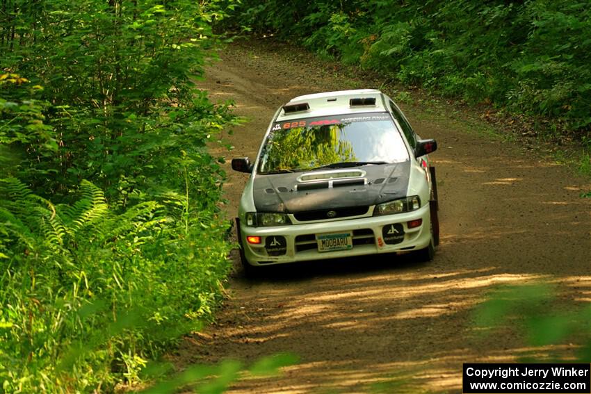 Aidan Hicks / John Hicks Subaru Impreza Wagon on SS10, Otterkill I.