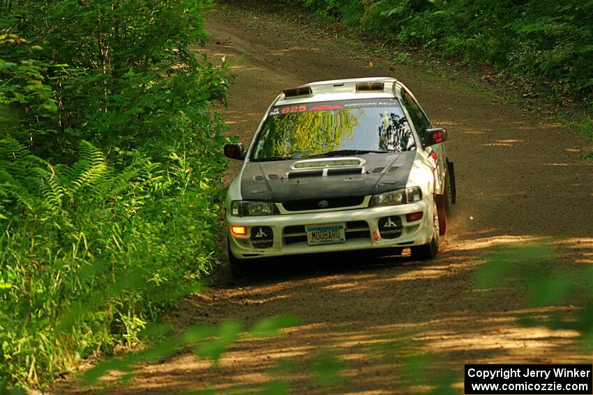 Aidan Hicks / John Hicks Subaru Impreza Wagon on SS10, Otterkill I.