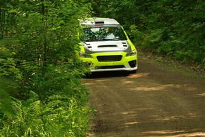 Tim Rooney / Claudia Barbera-Pullen Subaru WRX STi on SS10, Otterkill I.