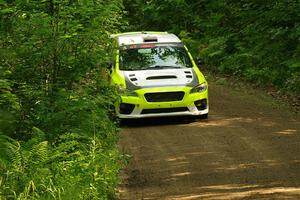 Tim Rooney / Claudia Barbera-Pullen Subaru WRX STi on SS10, Otterkill I.