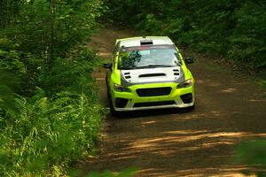 Tim Rooney / Claudia Barbera-Pullen Subaru WRX STi on SS10, Otterkill I.