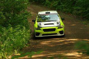 Tim Rooney / Claudia Barbera-Pullen Subaru WRX STi on SS10, Otterkill I.