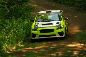 Tim Rooney / Claudia Barbera-Pullen Subaru WRX STi on SS10, Otterkill I.