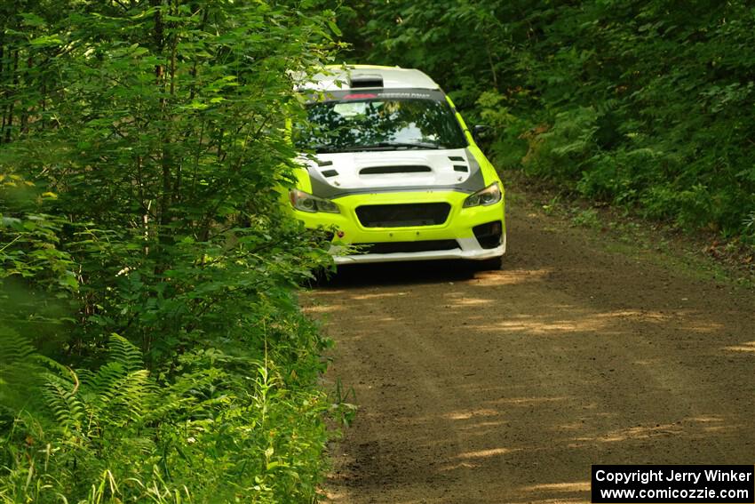 Tim Rooney / Claudia Barbera-Pullen Subaru WRX STi on SS10, Otterkill I.