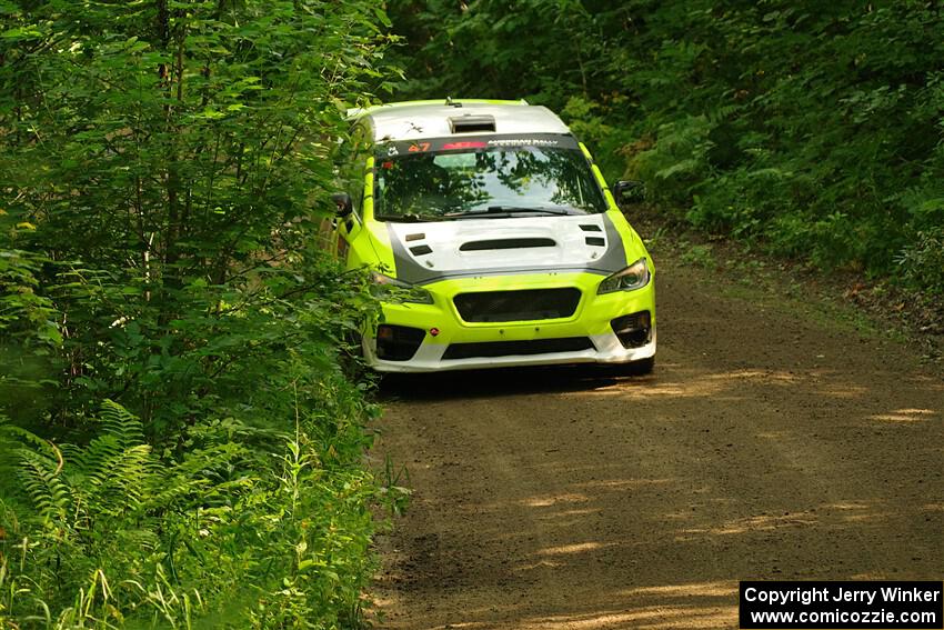 Tim Rooney / Claudia Barbera-Pullen Subaru WRX STi on SS10, Otterkill I.