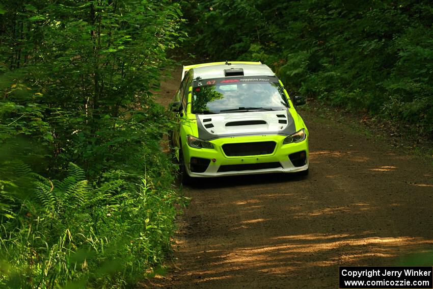 Tim Rooney / Claudia Barbera-Pullen Subaru WRX STi on SS10, Otterkill I.