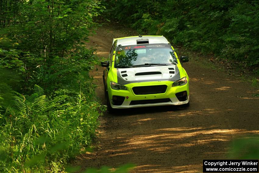 Tim Rooney / Claudia Barbera-Pullen Subaru WRX STi on SS10, Otterkill I.