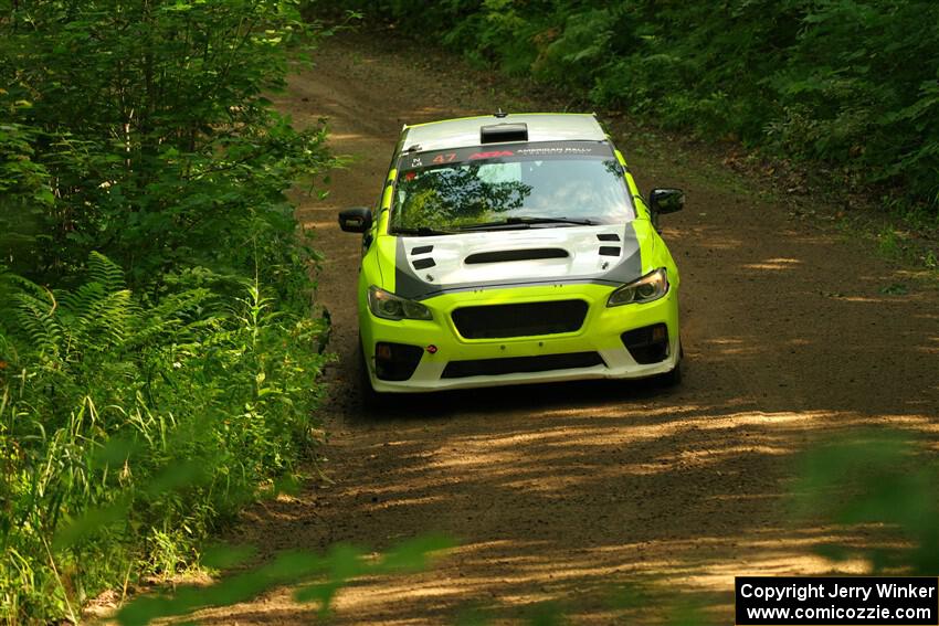 Tim Rooney / Claudia Barbera-Pullen Subaru WRX STi on SS10, Otterkill I.