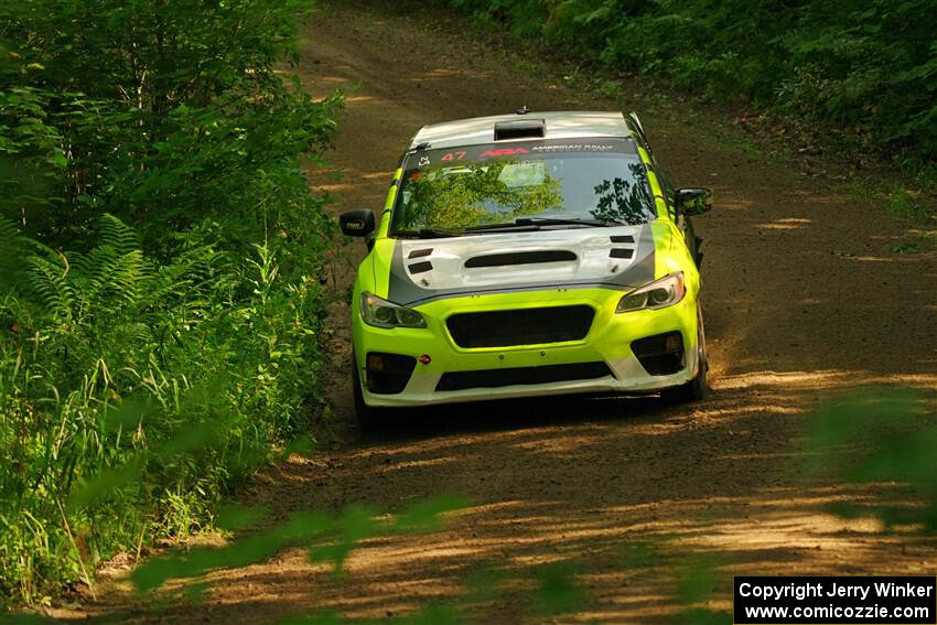 Tim Rooney / Claudia Barbera-Pullen Subaru WRX STi on SS10, Otterkill I.