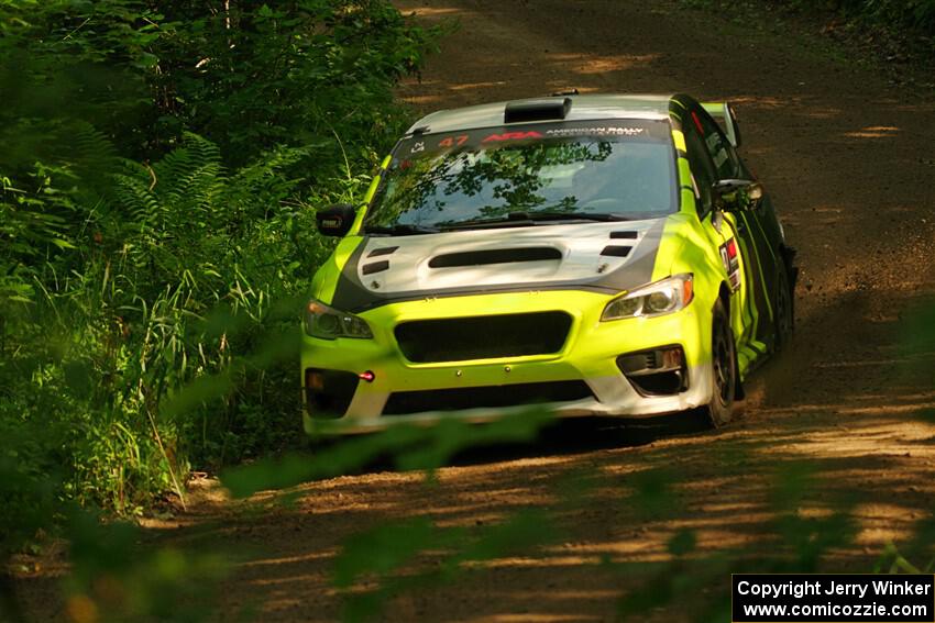 Tim Rooney / Claudia Barbera-Pullen Subaru WRX STi on SS10, Otterkill I.