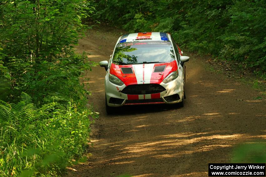 Roberto Yglesias / Sara Nonack Ford Fiesta ST on SS10, Otterkill I.