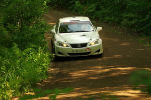 Richo Healey / Michelle Miller Lexus IS250 on SS10, Otterkill I.