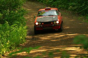 Mike Hurst / Randall Short Ford Capri on SS10, Otterkill I.