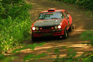 Mike Hurst / Randall Short Ford Capri on SS10, Otterkill I.