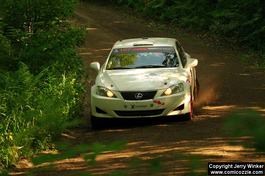 Richo Healey / Michelle Miller Lexus IS250 on SS10, Otterkill I.