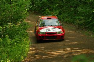 Tyler Witte / Cindi Carlson Mitsubishi Lancer Evo IV on SS10, Otterkill I.