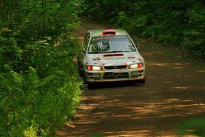 Richard Donovan / Greg Donovan Subaru Impreza on SS10, Otterkill I.