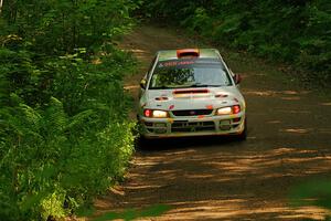 Richard Donovan / Greg Donovan Subaru Impreza on SS10, Otterkill I.