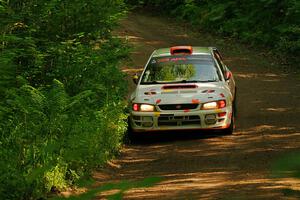 Richard Donovan / Greg Donovan Subaru Impreza on SS10, Otterkill I.