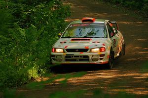 Richard Donovan / Greg Donovan Subaru Impreza on SS10, Otterkill I.