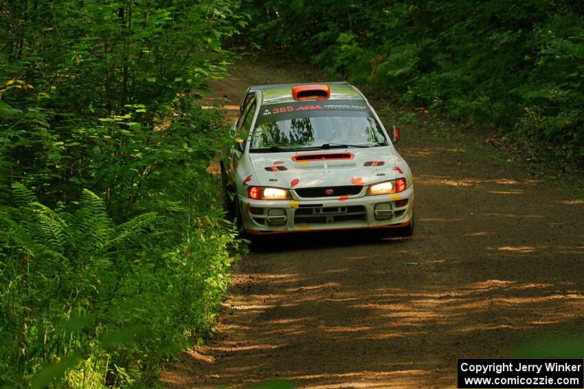 Richard Donovan / Greg Donovan Subaru Impreza on SS10, Otterkill I.