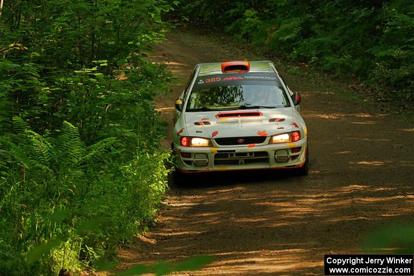 Richard Donovan / Greg Donovan Subaru Impreza on SS10, Otterkill I.