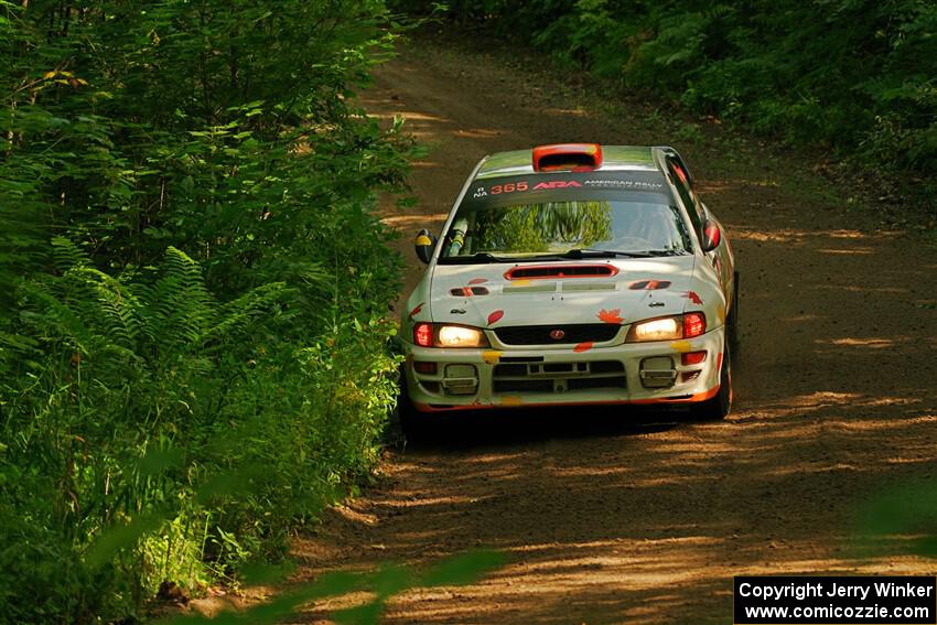 Richard Donovan / Greg Donovan Subaru Impreza on SS10, Otterkill I.