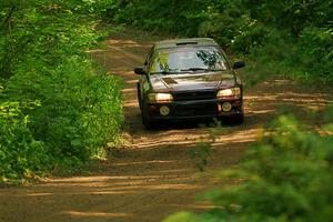 Andy Didorosi / Jamie Willetts Subaru Impreza on SS10, Otterkill I.