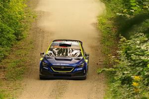 Travis Pastrana / Rhianon Gelsomino Subaru WRX ARA24 on SS13, Anchor-Mattson I.