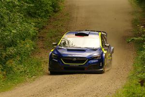 Travis Pastrana / Rhianon Gelsomino Subaru WRX ARA24 on SS13, Anchor-Mattson I.