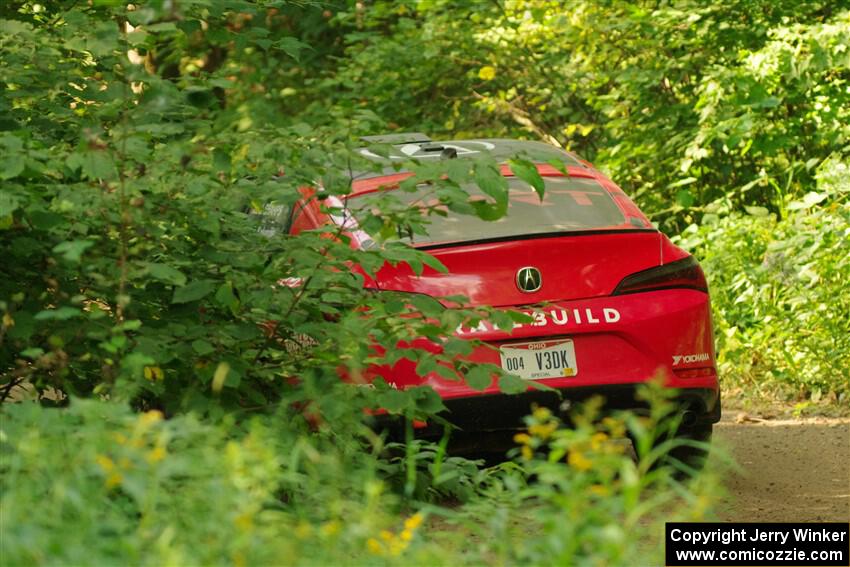 John Sharps / Oliver Kokenge Acura Integra on SS10, Otterkill I.