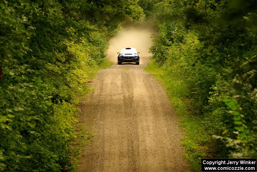 Travis Pastrana / Rhianon Gelsomino Subaru WRX ARA24 on SS13, Anchor-Mattson I.