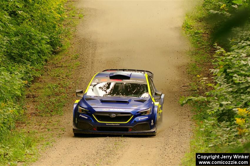 Travis Pastrana / Rhianon Gelsomino Subaru WRX ARA24 on SS13, Anchor-Mattson I.