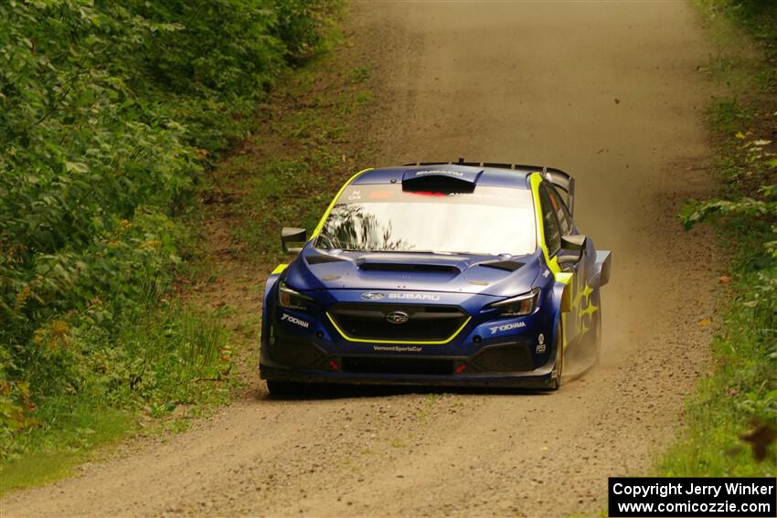 Travis Pastrana / Rhianon Gelsomino Subaru WRX ARA24 on SS13, Anchor-Mattson I.