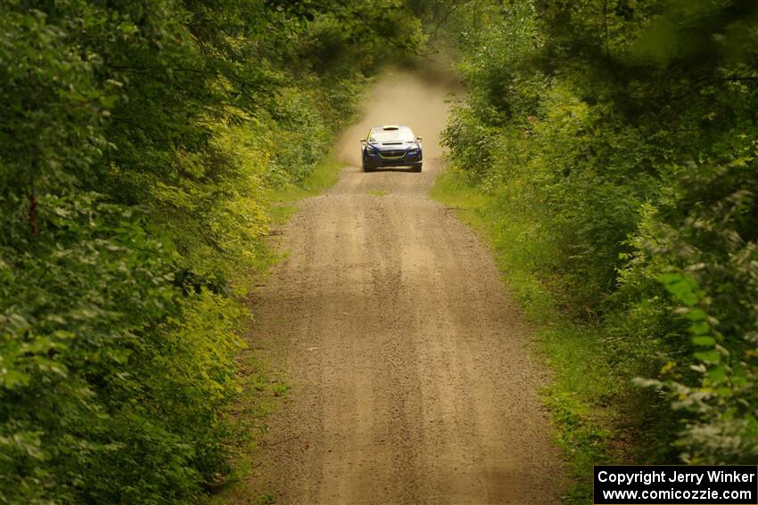 Brandon Semenuk / Keaton Williams Subaru WRX ARA24 on SS13, Anchor-Mattson I.