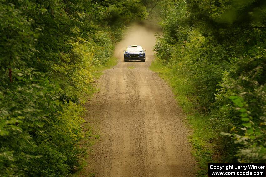 Brandon Semenuk / Keaton Williams Subaru WRX ARA24 on SS13, Anchor-Mattson I.