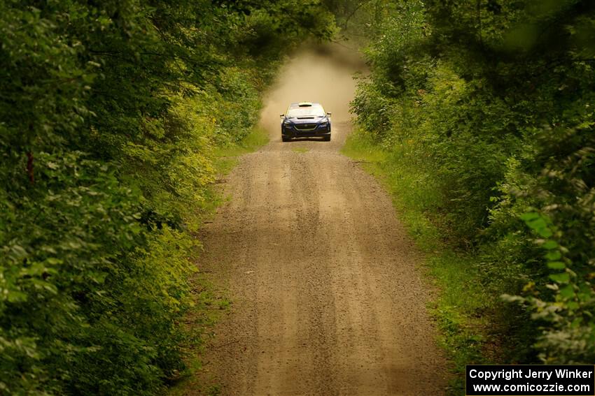 Brandon Semenuk / Keaton Williams Subaru WRX ARA24 on SS13, Anchor-Mattson I.