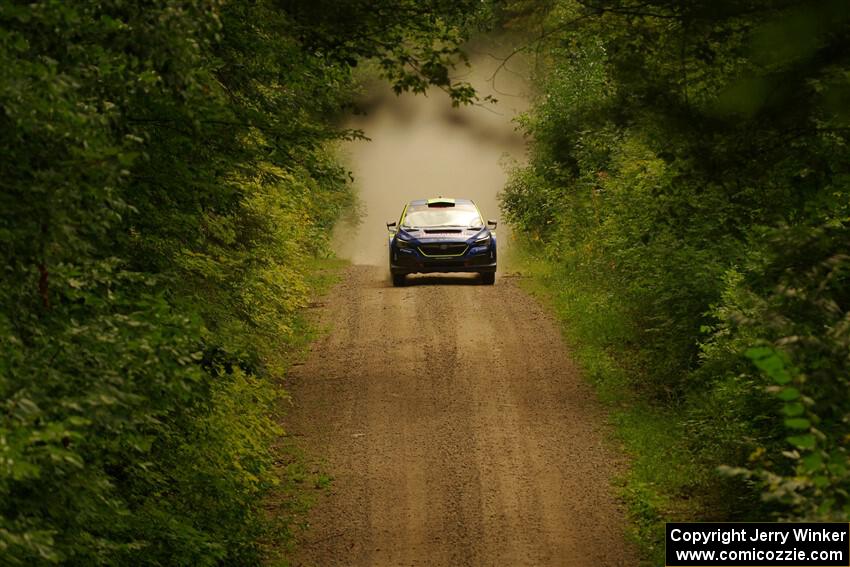 Brandon Semenuk / Keaton Williams Subaru WRX ARA24 on SS13, Anchor-Mattson I.