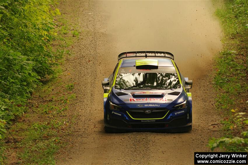 Brandon Semenuk / Keaton Williams Subaru WRX ARA24 on SS13, Anchor-Mattson I.