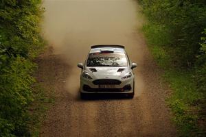 Javier Olivares / K.J. Miller Ford Fiesta Rally3 on SS13, Anchor-Mattson I.