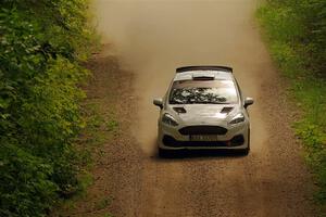 Javier Olivares / K.J. Miller Ford Fiesta Rally3 on SS13, Anchor-Mattson I.