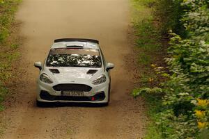 Javier Olivares / K.J. Miller Ford Fiesta Rally3 on SS13, Anchor-Mattson I.