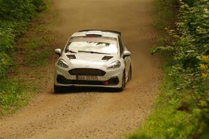 Javier Olivares / K.J. Miller Ford Fiesta Rally3 on SS13, Anchor-Mattson I.